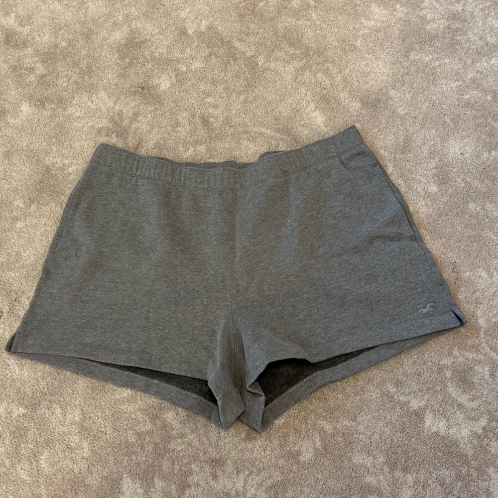 NWT Hollister High Rise Shorts Gray XXL